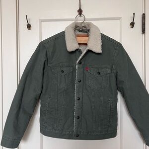 Levi’s Fleece-lined Canvas Jacket Unisex S